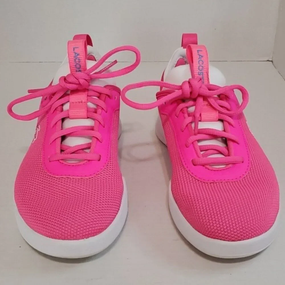Lacoste Sneakers Shoes Lt Spirit 2.0 317 Hot Pink Sport Women's WOMAN'S SIZE 6